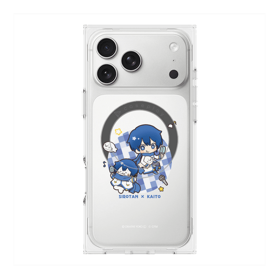 プレミアムスクエアケース with MagSafe［ しろたん×初音ミク - しろたん×KAITO ］