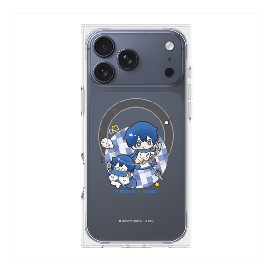 プレミアムスクエアケース with MagSafe［ しろたん×初音ミク - しろたん×KAITO ］