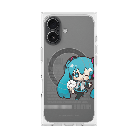 プレミアムスクエアケース with MagSafe［ しろたん×初音ミク - 初音ミク - デジタルコード ］