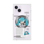 プレミアムスクエアケース with MagSafe［ しろたん×初音ミク - 初音ミク - インフォグラフィック ］