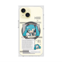 プレミアムスクエアケース with MagSafe［ しろたん×初音ミク - 初音ミク - インフォグラフィック ］