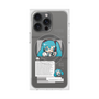 プレミアムスクエアケース with MagSafe［ しろたん×初音ミク - 初音ミク - インフォグラフィック ］