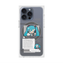 プレミアムスクエアケース with MagSafe［ しろたん×初音ミク - 初音ミク - インフォグラフィック ］