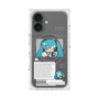 プレミアムスクエアケース with MagSafe［ しろたん×初音ミク - 初音ミク - インフォグラフィック ］