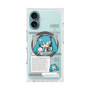 プレミアムスクエアケース with MagSafe［ しろたん×初音ミク - 初音ミク - インフォグラフィック ］