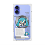 プレミアムスクエアケース with MagSafe［ しろたん×初音ミク - 初音ミク - インフォグラフィック ］