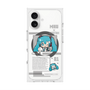 プレミアムスクエアケース with MagSafe［ しろたん×初音ミク - 初音ミク - インフォグラフィック ］