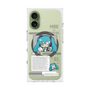 プレミアムスクエアケース with MagSafe［ しろたん×初音ミク - 初音ミク - インフォグラフィック ］