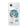 プレミアムスクエアケース with MagSafe［ しろたん×初音ミク - 初音ミク - インフォグラフィック ］