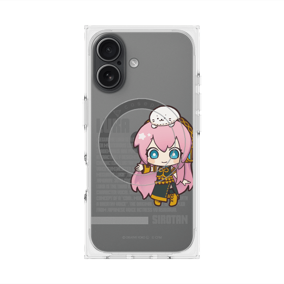 プレミアムスクエアケース with MagSafe［ しろたん×初音ミク - 巡音ルカ - デジタルコード ］