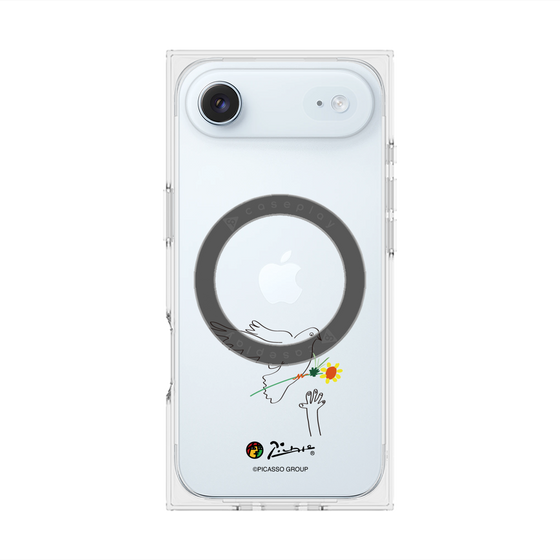 プレミアムスクエアケース with MagSafe［ PICASSO - Dove of Peace ］