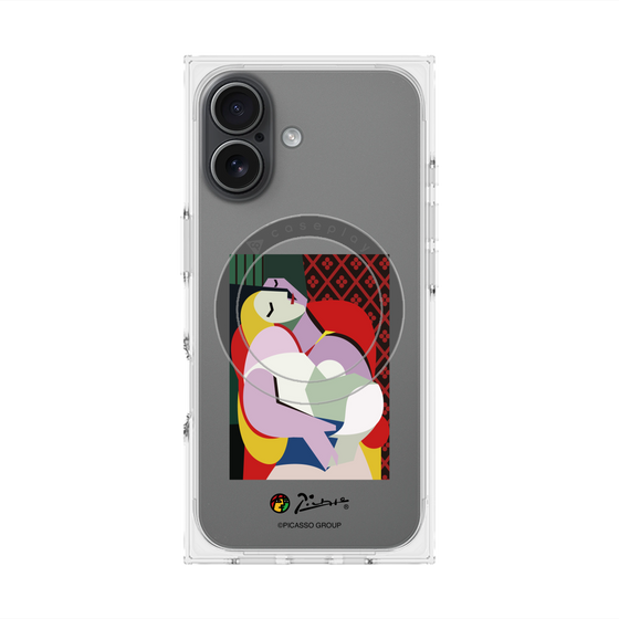 プレミアムスクエアケース with MagSafe［ PICASSO - The dream ］