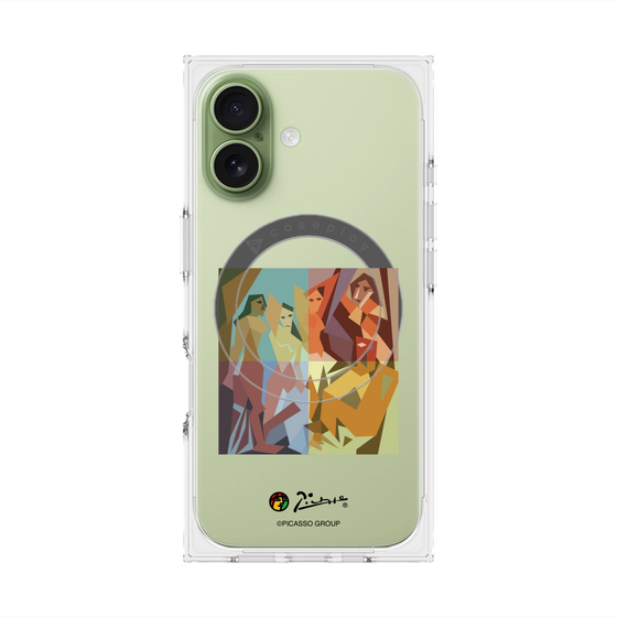 プレミアムスクエアケース with MagSafe［ PICASSO - Les Demoiselles d'Avignon ］