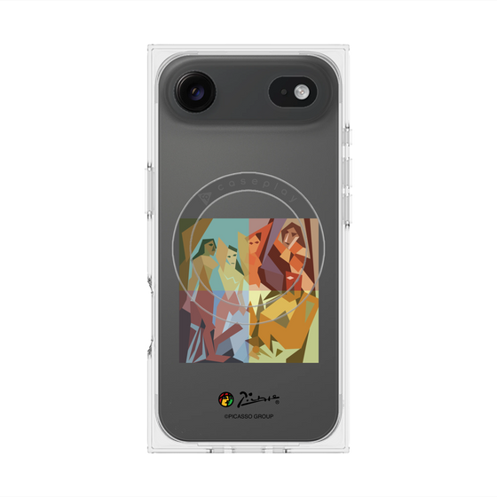 プレミアムスクエアケース with MagSafe［ PICASSO - Les Demoiselles d'Avignon ］
