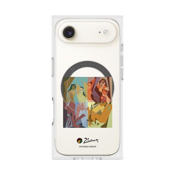 プレミアムスクエアケース with MagSafe［ PICASSO - Les Demoiselles d'Avignon ］