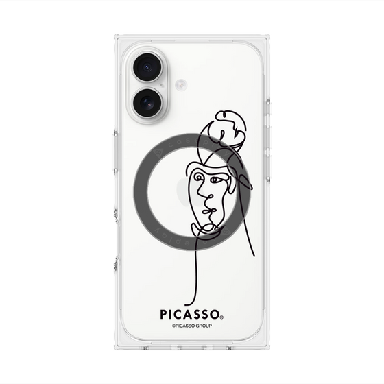 プレミアムスクエアケース with MagSafe［ PICASSO - Self-Portrait ］