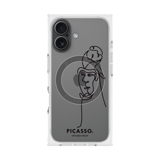 プレミアムスクエアケース with MagSafe［ PICASSO - Self-Portrait ］