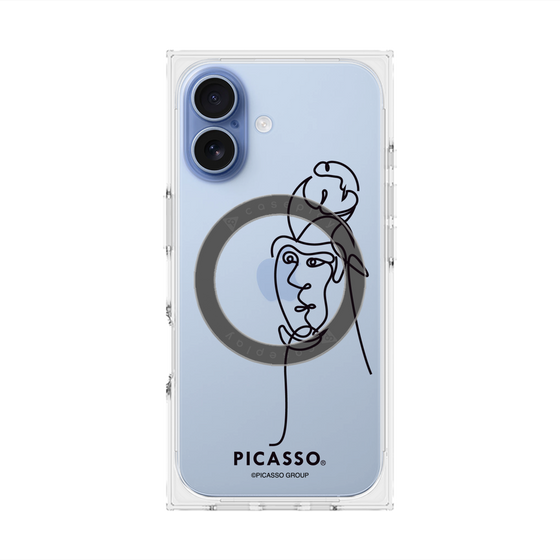 プレミアムスクエアケース with MagSafe［ PICASSO - Self-Portrait ］