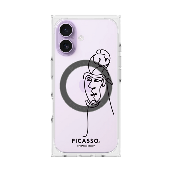 プレミアムスクエアケース with MagSafe［ PICASSO - Self-Portrait ］
