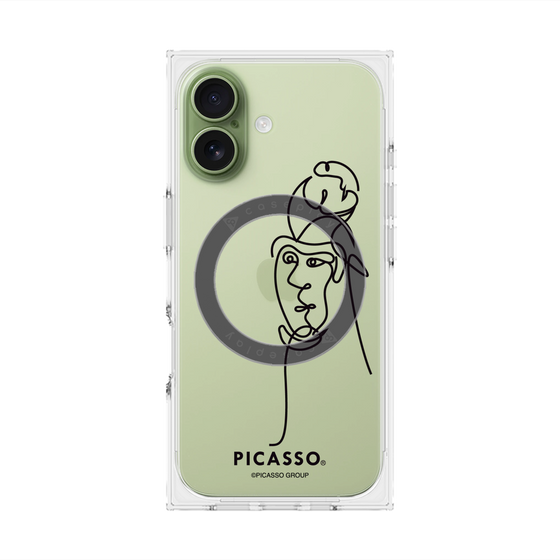 プレミアムスクエアケース with MagSafe［ PICASSO - Self-Portrait ］
