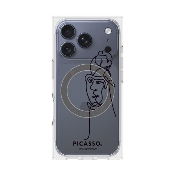 プレミアムスクエアケース with MagSafe［ PICASSO - Self-Portrait ］