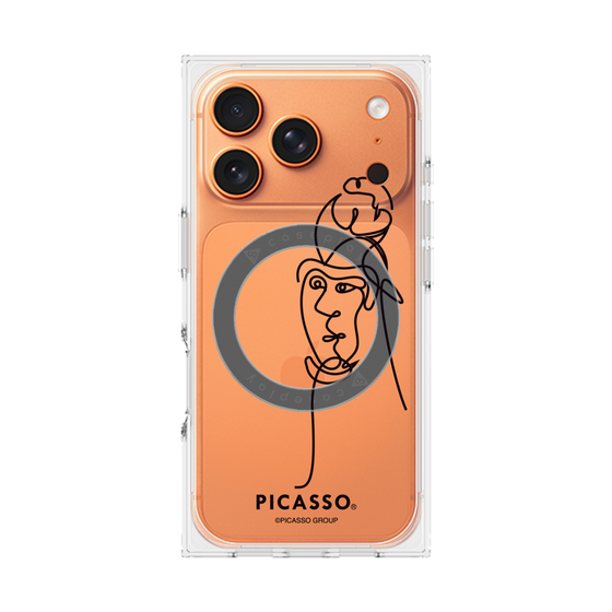 プレミアムスクエアケース with MagSafe［ PICASSO - Self-Portrait ］