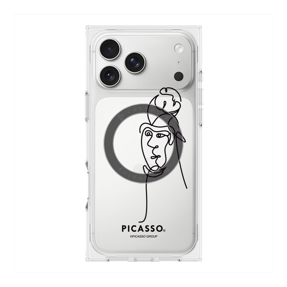 プレミアムスクエアケース with MagSafe［ PICASSO - Self-Portrait ］