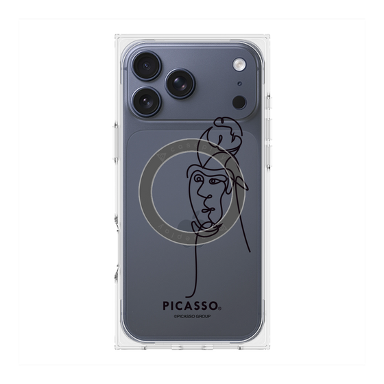 プレミアムスクエアケース with MagSafe［ PICASSO - Self-Portrait ］