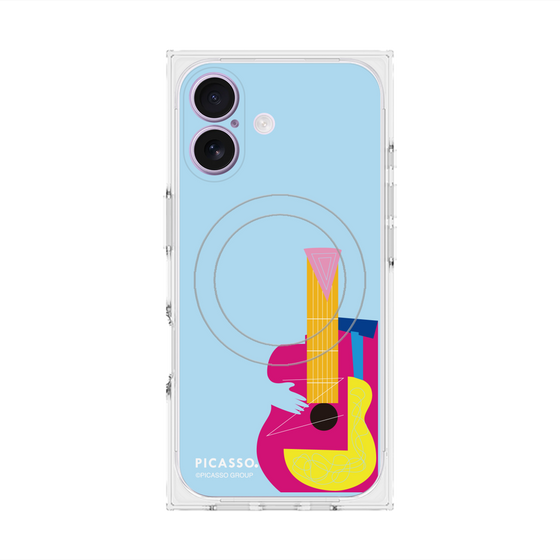 プレミアムスクエアケース with MagSafe［ PICASSO - Guitar ］