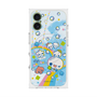 プレミアムスクエアケース with MagSafe［ ぷくぷくあわわちゃん - レインボー ］