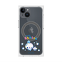 プレミアムスクエアケース with MagSafe［ ぷくぷくあわわちゃん - 仲良し ］