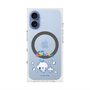 プレミアムスクエアケース with MagSafe［ ぷくぷくあわわちゃん - 仲良し ］