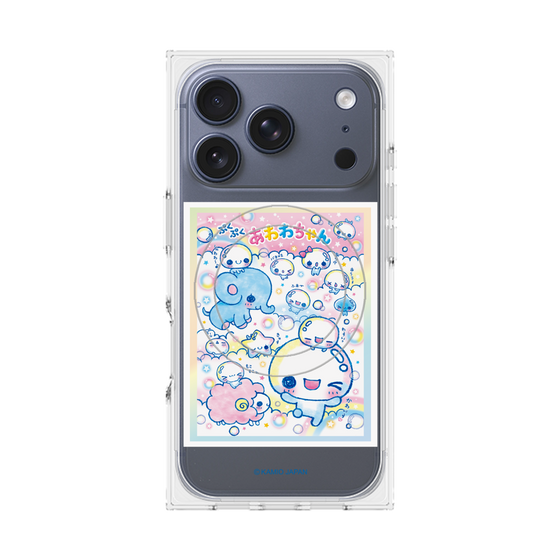 プレミアムスクエアケース with MagSafe［ ぷくぷくあわわちゃん - お友達 ］