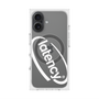 プレミアムスクエアケース with MagSafe［ LATENCY - Circle logo - Clear ］