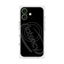 プレミアムスクエアケース with MagSafe［ LATENCY - Circle logo - Black ］