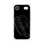プレミアムスクエアケース with MagSafe［ LATENCY - Circle logo - Black ］