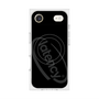 プレミアムスクエアケース with MagSafe［ LATENCY - Circle logo - Black ］