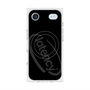 プレミアムスクエアケース with MagSafe［ LATENCY - Circle logo - Black ］
