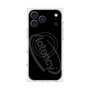 プレミアムスクエアケース with MagSafe［ LATENCY - Circle logo - Black ］