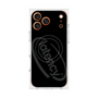 プレミアムスクエアケース with MagSafe［ LATENCY - Circle logo - Black ］
