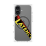 プレミアムスクエアケース with MagSafe［ LATENCY - Rock logo - Clear ］