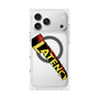 プレミアムスクエアケース with MagSafe［ LATENCY - Rock logo - Clear ］