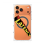 プレミアムスクエアケース with MagSafe［ LATENCY - Rock logo - Clear ］