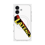 プレミアムスクエアケース with MagSafe［ LATENCY - Rock logo - White ］
