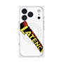 プレミアムスクエアケース with MagSafe［ LATENCY - Rock logo - White ］