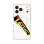 プレミアムスクエアケース with MagSafe［ LATENCY - Rock logo - White ］