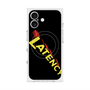 プレミアムスクエアケース with MagSafe［ LATENCY - Rock logo - Black ］