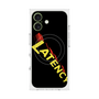 プレミアムスクエアケース with MagSafe［ LATENCY - Rock logo - Black ］