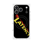 プレミアムスクエアケース with MagSafe［ LATENCY - Rock logo - Black ］