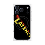 プレミアムスクエアケース with MagSafe［ LATENCY - Rock logo - Black ］